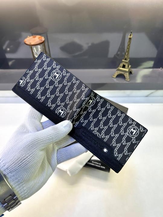 Mont_Blanc Black Premium Quality Wallet Fa 975