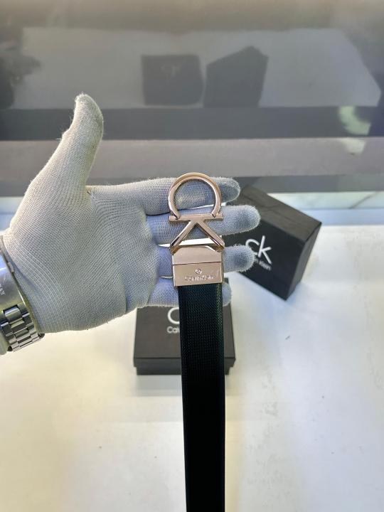 Ck_Calvin Black Golden Belt Fa 308
