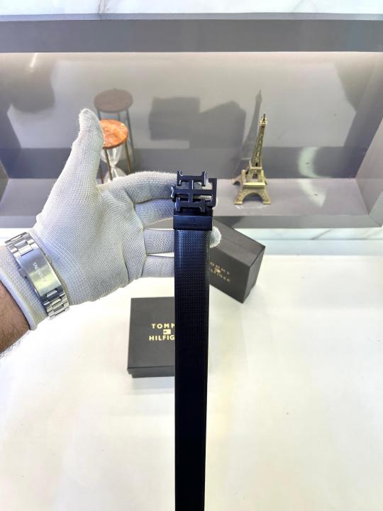 Tommy_Hilfiger Black Reversible Belt Fa 338