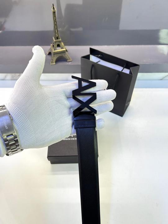 Arman_i Exchange Full Black Reversible Belt Fa 148