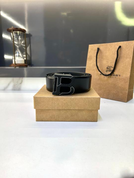 Burberr_y Black Grey Belt Fa 743