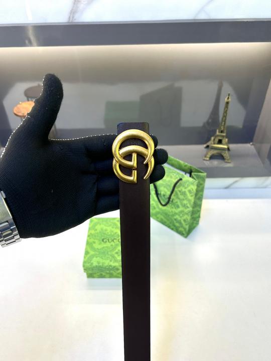 Gucc_i Gold Brown Belt Fa 750