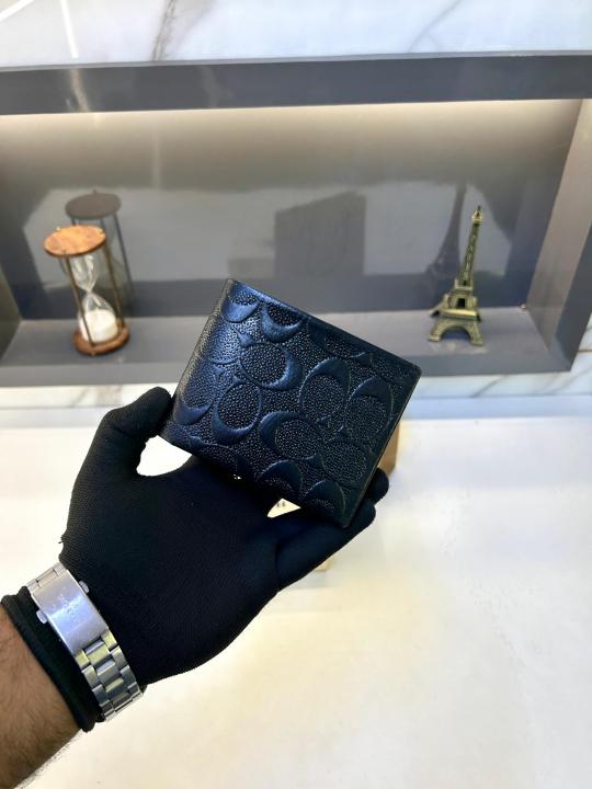 Coac_h Wallet Black Premium Quality Fa 768