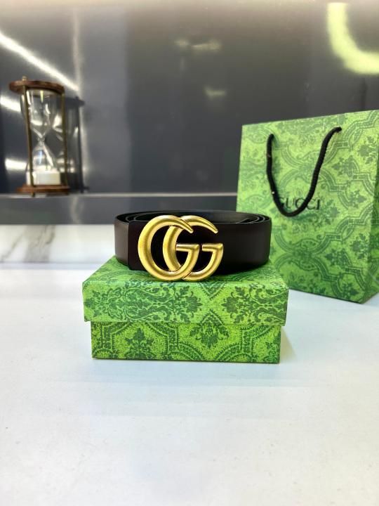 Gucc_i Gold Brown Belt Fa 750