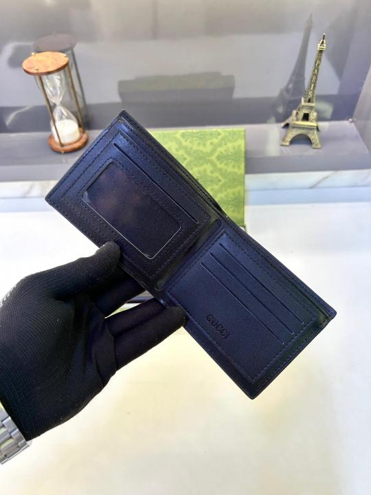 Gucc_i 2 Wallet Combo Black Premium Quality Fa 708