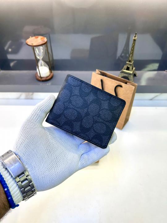 Coa_ch Monogram Black Wallet Fa 872
