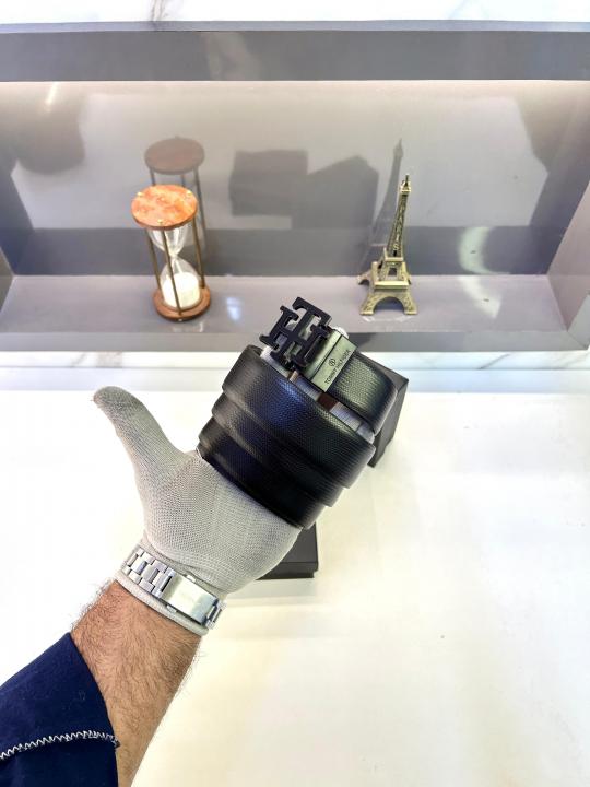 Tommy_Hilfiger Black Reversible Belt Fa 338