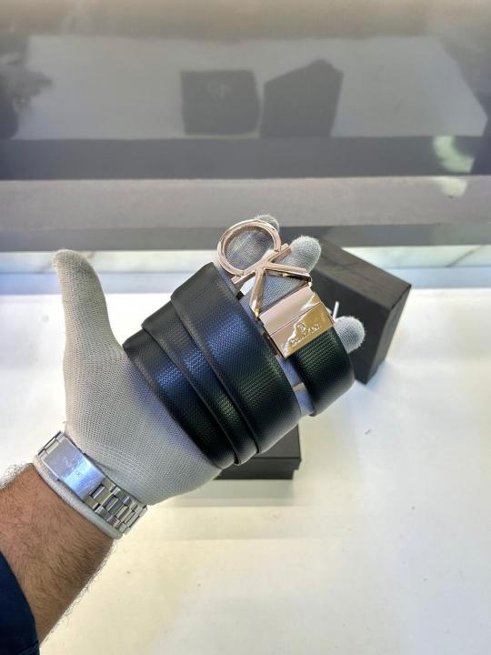 Ck_Calvin Black Golden Belt Fa 308