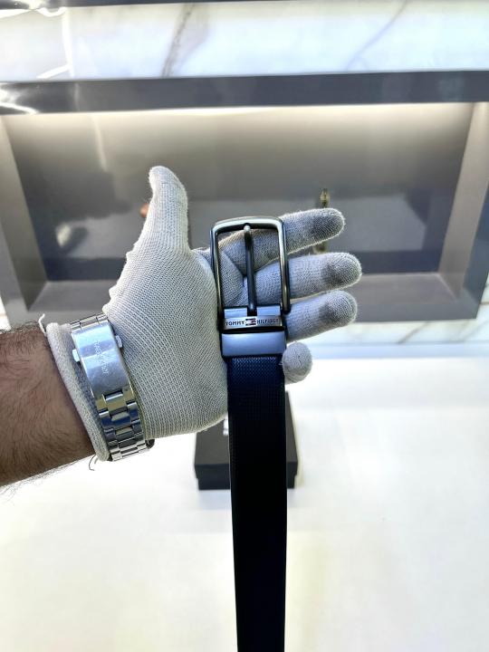 Tommy_Hilfiger Black Reversible Belt Fa 469