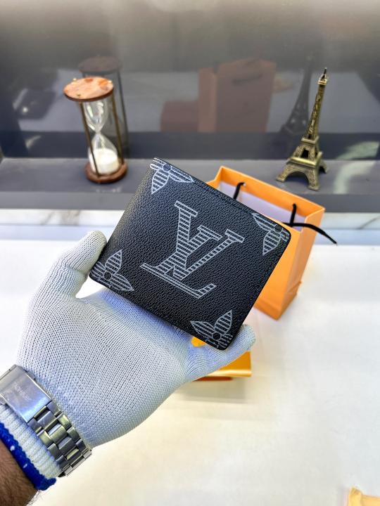 Loui_s Vuittion Black Premium Quality Wallet Fa 880