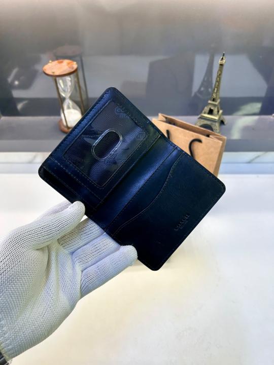 Coac_h Card Holder Black Fa 873