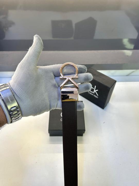 Ck_Calvin Black Golden Belt Fa 308