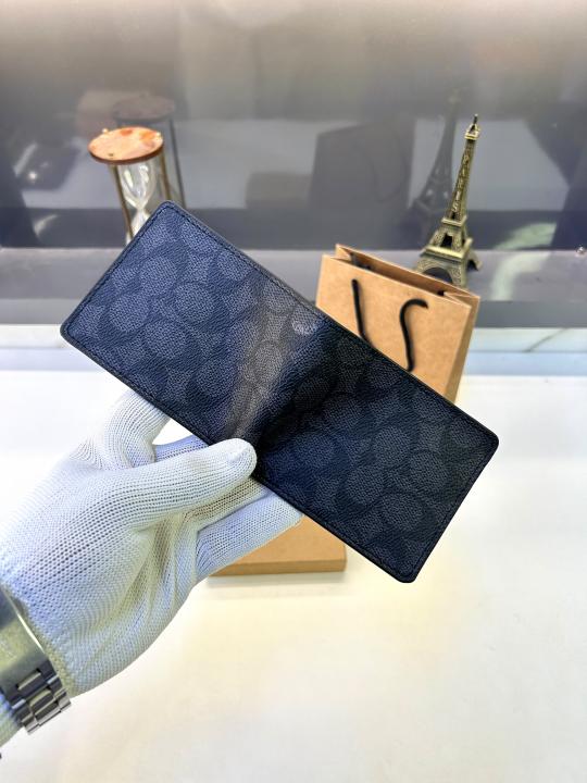 Coa_ch Monogram Black Wallet Fa 872