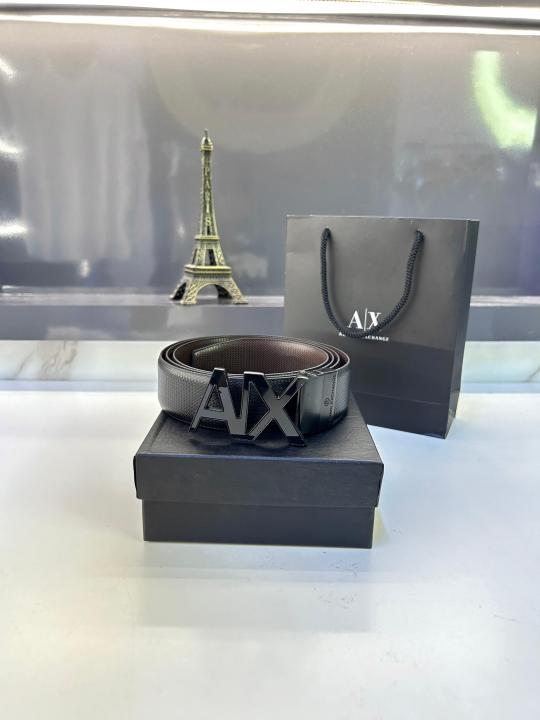 Arman_i Exchange Full Black Reversible Belt Fa 148