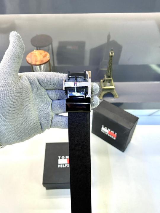 Tommy_Hilfigar Black Golden Belt Fa 216