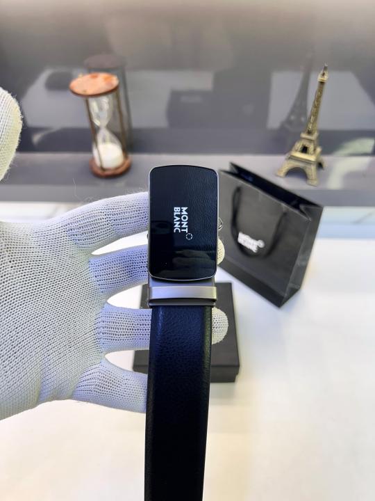 Mont_Blanc Auto Lock Black Belt Fa 739