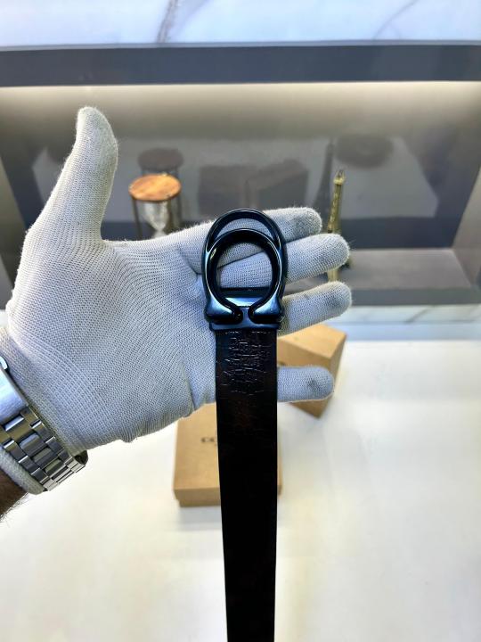 Coac_h Black Reversible Belt Fa 615