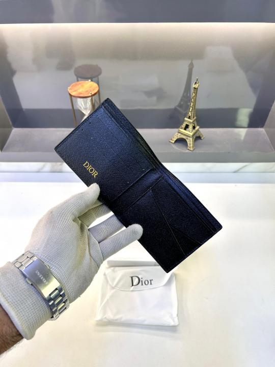 Dio_r Black Premium Quality Wallet Fa 627