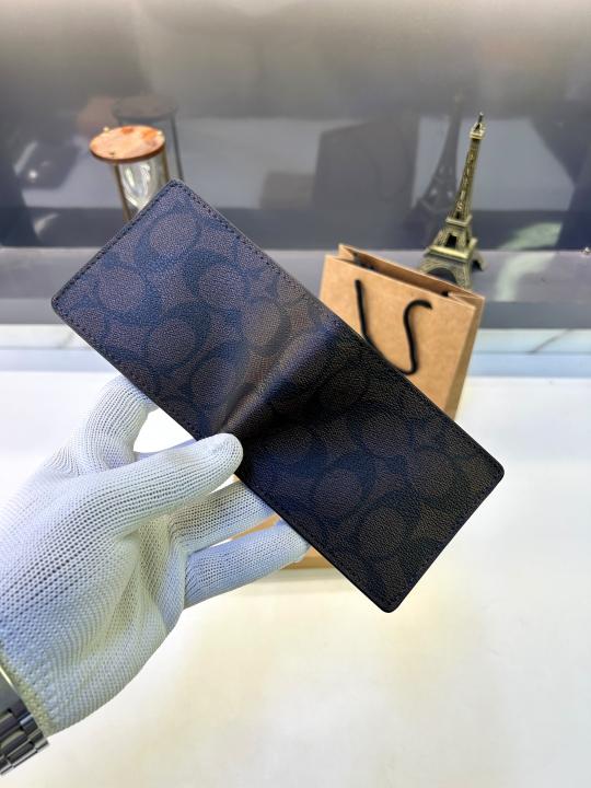 Coa_ch Monogram Brown Wallet Fa 871