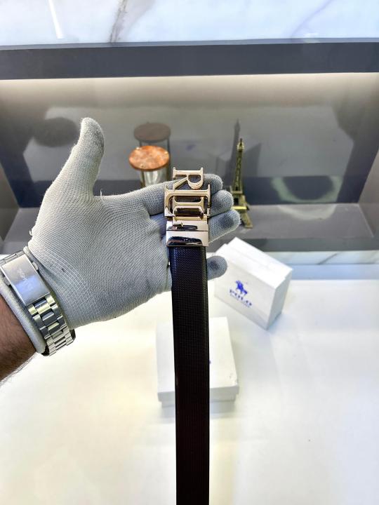 Pol_o Golden Reversible Belt Fa 419