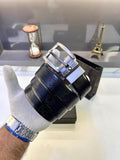 Mont_Blanc Grey Reversible Belt Fa 860