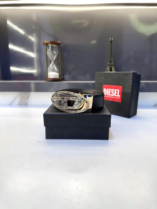 Diese_l Golden Glossy Belt Fa 499
