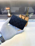 Coac_h Card Holder Black Fa 873