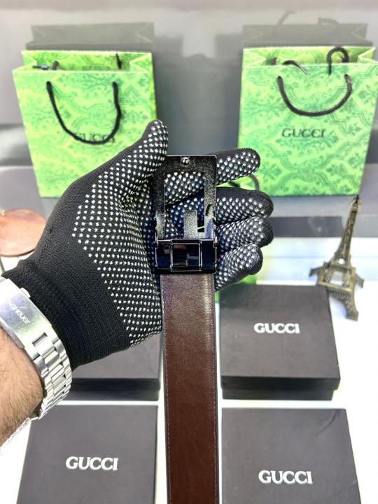 Gucc_i Embossed Belt Fa 30