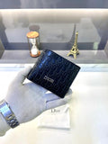 Dio_r Black Premium Quality Wallet Fa 627