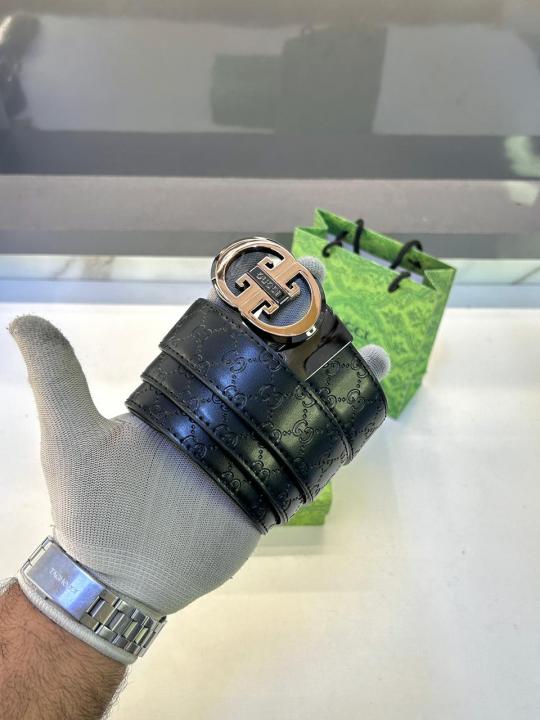 Gucc_i Black Golden Belt Fa 333