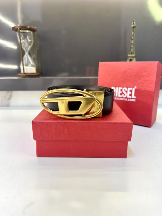 Diese_l Golden Reversible Belt Fa 911