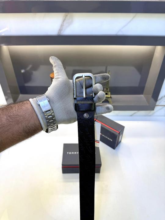 Tommy_Hilfiger Black Premium Quality Belt Fa 495
