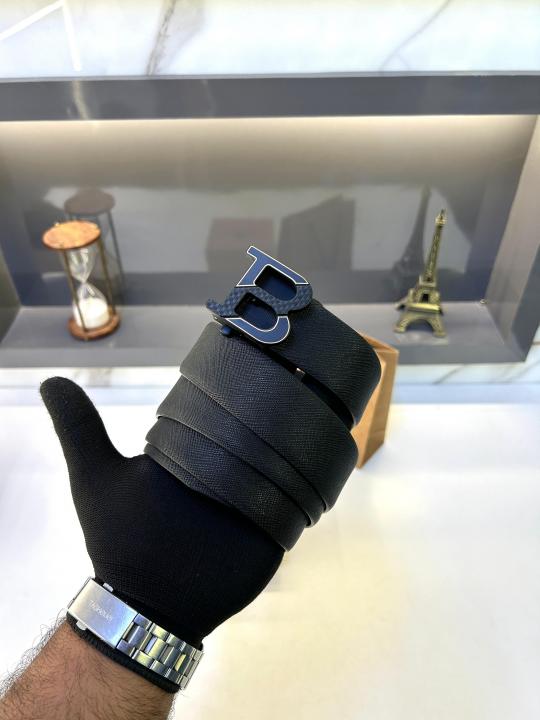 Burberr_y Black Gold Belt Fa 744