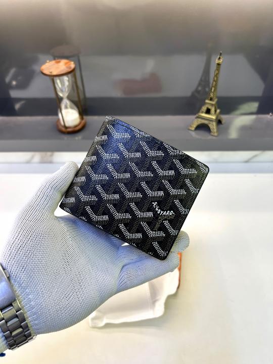 Goyar_d Black Premium Quality Wallet Fa 887
