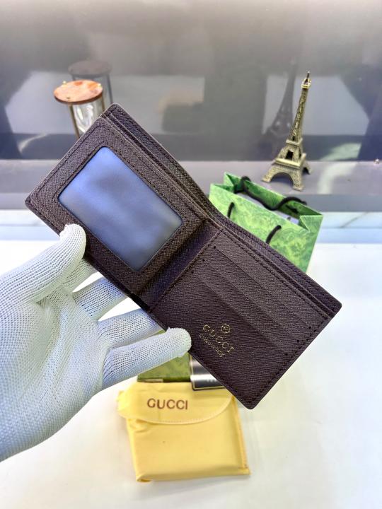 Gucc_i Ten Brown Premium Quality Wallet Fa 869