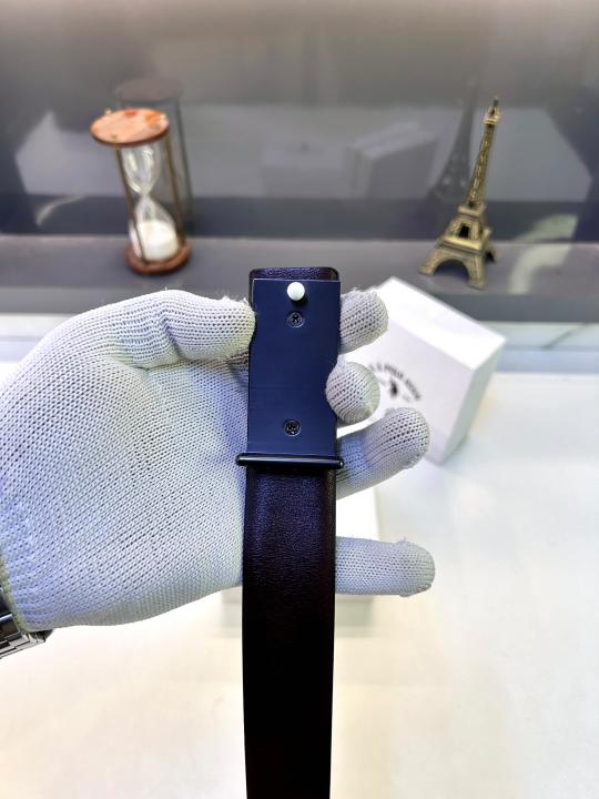 Us_Polo Black Premium Quality Belt Fa 758