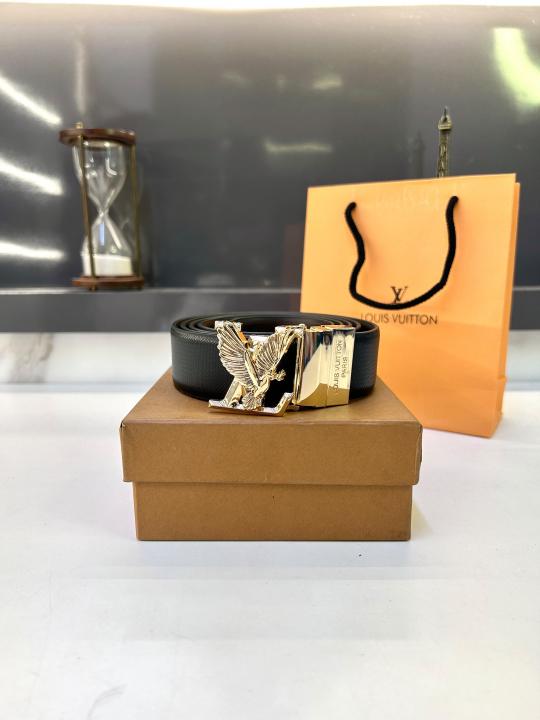 Loui_s Vuittion Golden Reversible Belt Fa 899