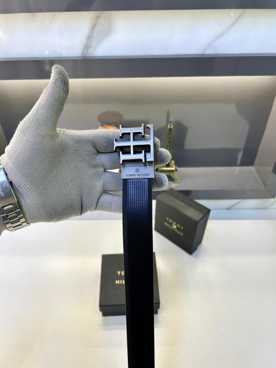 Tomm_y Hilfiger Grey Reversible Belt Fa 400