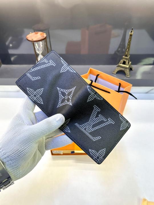 Loui_s Vuittion Black Premium Quality Wallet Fa 880