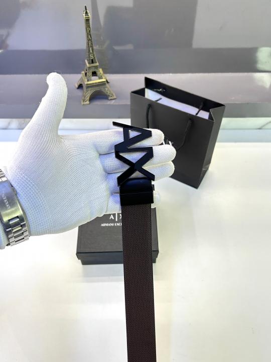 Arman_i Exchange Full Black Reversible Belt Fa 148
