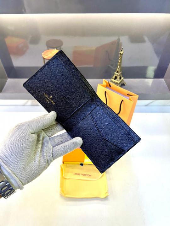 Loui_s Vuitton Full Black Premium Quality Wallet Fa 636